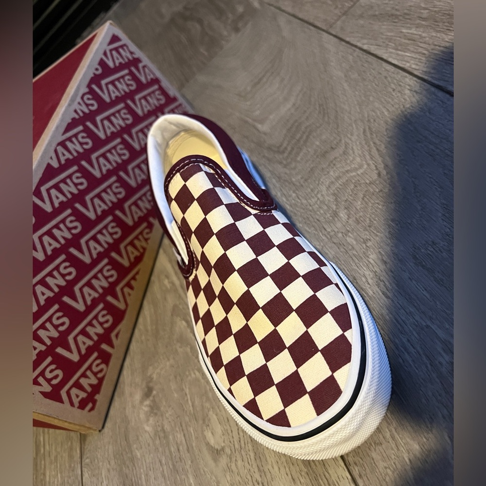 Checkered vans